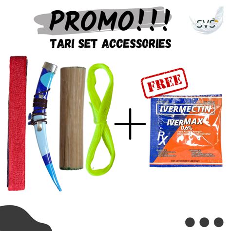 SOUTH VET Buy Tari Set Accessories Get 1 Free Ivermax 5g For Gamefowl