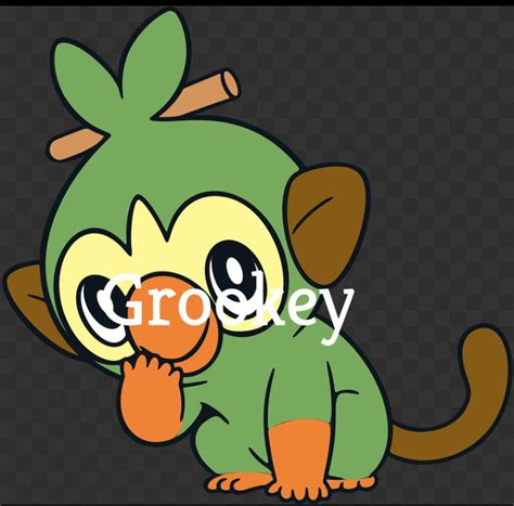 Layered Grookey Pokémon Svg Svg Digital File Cricut Etsy