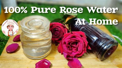 Home Made Rose Water Gulab Jal How To Make Rose Water At Home