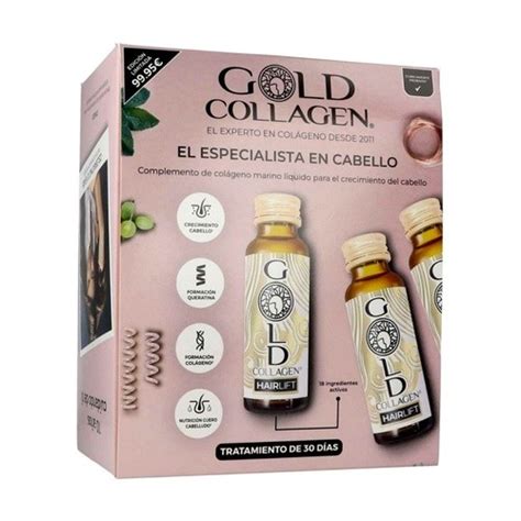 Comprar Gold Collagen Hairlift Oferta Ed Limitada Viales Al Mejor