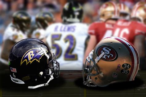 Ravens vs 49ers Super Bowl XLVII Graphic | BrianHartz.com