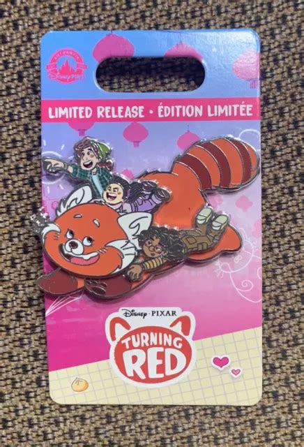 Disney Pixar Turning Red Panda Mei Priya Abby Miriam Lr Pin