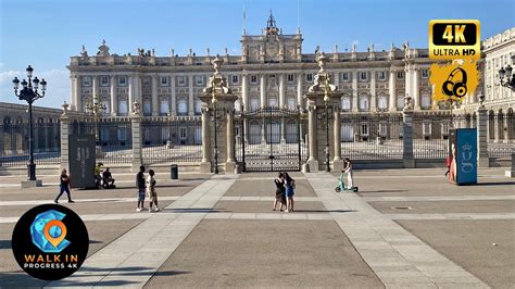 Discovering Madrid The Largest City Of Spain 4K 60fps Walking Tour