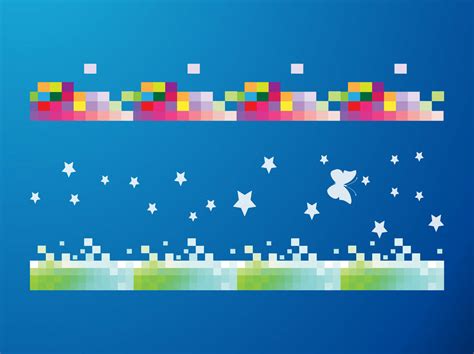 Pixel Banners Vector Art & Graphics | freevector.com