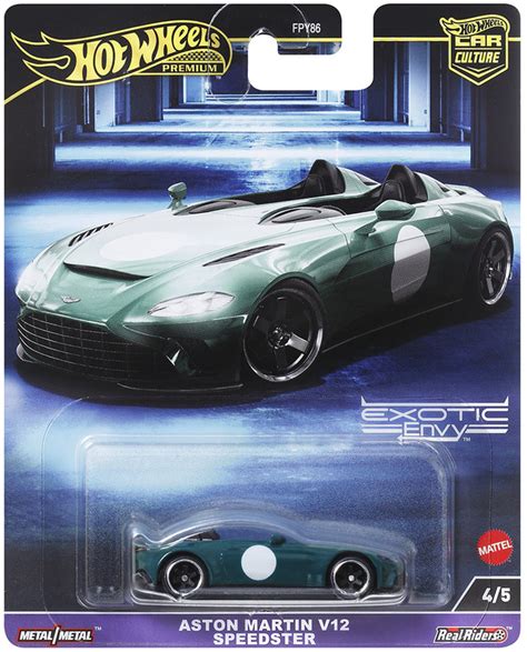 Hot Wheels Exotic Envy Aston Martin V12 Speedster Scale Hobbies Ltd