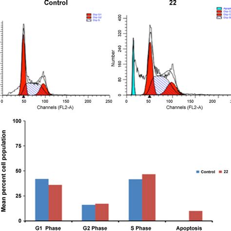 Effect Of 22 In Cell Cycle Phases Of Mcf 7 Cells Cells Were Seeded In Download Scientific