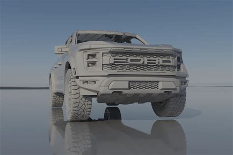 Ford F Raptor D Model D Printable Cgtrader