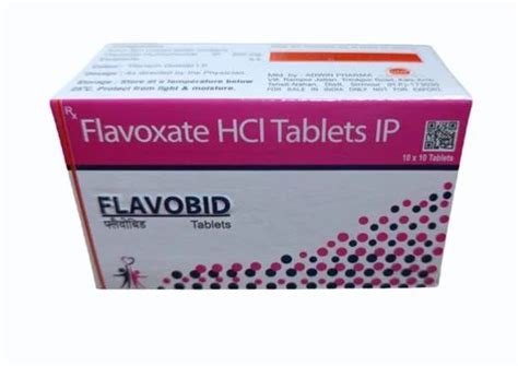 Flavoxate Hydrochloride Tablets 200 Mg At Rs 198 Box In Patiala ID