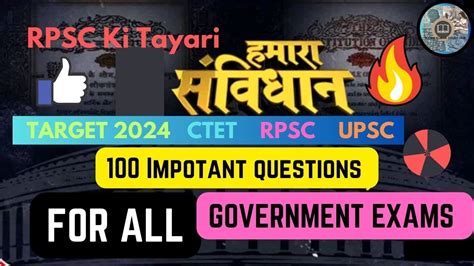 Indian Polity Top Mcqs Most Expected Question Polity Gk