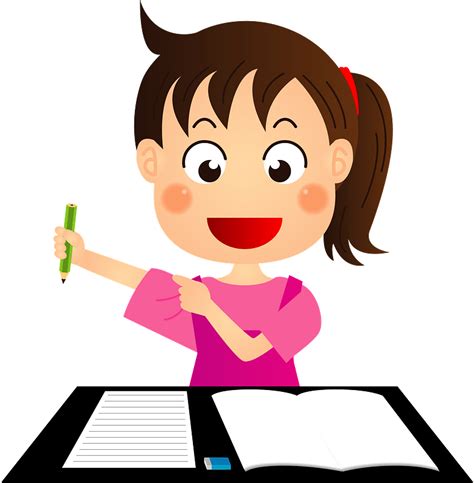 Child Studying Clip Art Stock Illustrations – 1,672 Child Studying ...