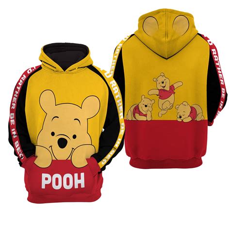 Winnie The Pooh Disney Aop Unisex Hoodie Teeruto