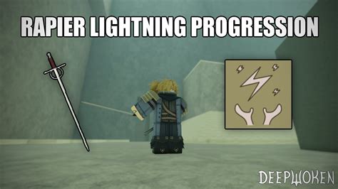 Deepwoken The Rapier Lightning Progression Power Thundercall