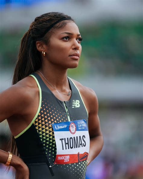 Gabby Thomas | Olympic Trials🤞🏽200m semi-finals tonight 📸