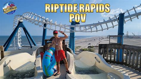 Riptide Rapids Pov Left Right Sides Morey S Piers Ocean Oasis Tube