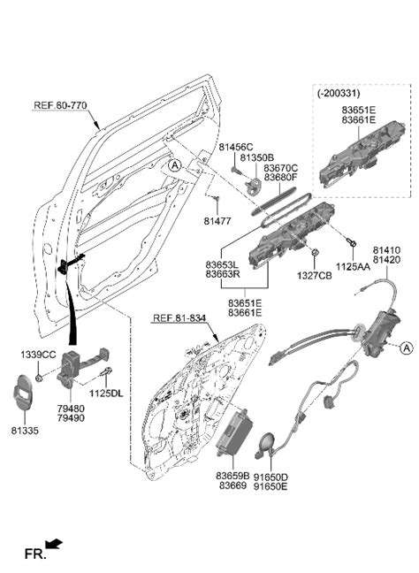 M Genuine Hyundai Seal Rr Dr O S Hdl Rh