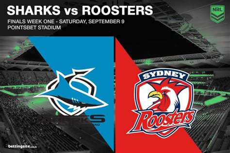 Cronulla Sharks V Sydney Roosters NRL Tips Odds Saturday 9 9