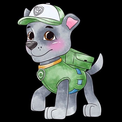 Personagens Patrulha Canina Aquarela Png - Patrulha Canina Aquarela Png