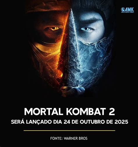 FILME DO MORTAL KOMBAT 2 SERÁ LANÇADO NO FINAL DE 2025 A Warner Bros