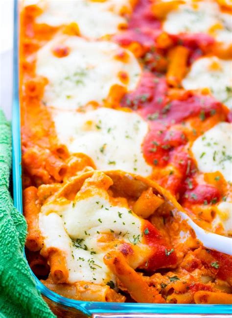 Italian Baked Ziti With Ricotta Cheese Recipe Video No Plate Like Home