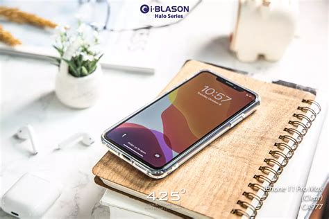 i Blason Halo Series Case เคส iPhone 11 Pro Max Black ดำใส รวว