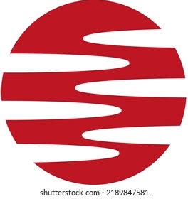 Red Circle Logo Illustration Vector On Stock Vector (Royalty Free ...