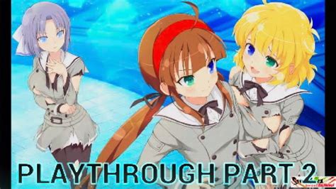 Senran Kagura Burst Renewal Playthrough Part 2 The Destined Paths Youtube