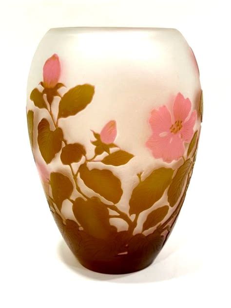 Proantic Emile Gall Vase Art Nouveau Aux An Mones