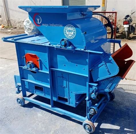 Semi Automatic Powder Coated Groundnut Decorticator Single Phase