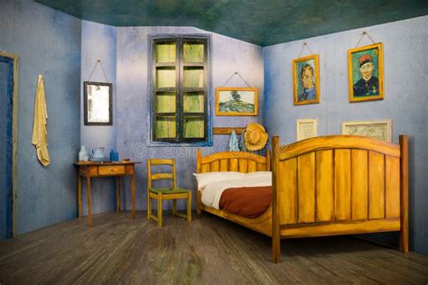 The Bedroom In Arles By Vincent Van Gogh Editorial Photography Image