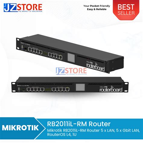 Mikrotik Rb Il Rm Router X Lan X Gbit Lan Routeros L U Jz