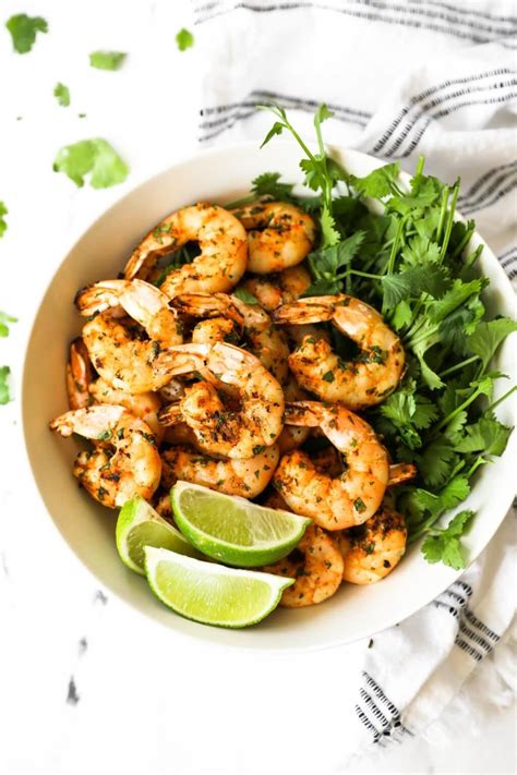 Grilled Cilantro Garlic And Lime Shrimp Kabobs Real Simple Good