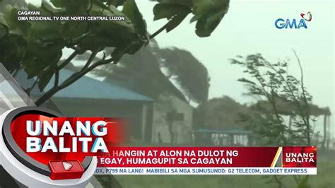 Malakas Na Hangin At Alon Na Dulot Ng Bagyong Egay Humagupit Sa