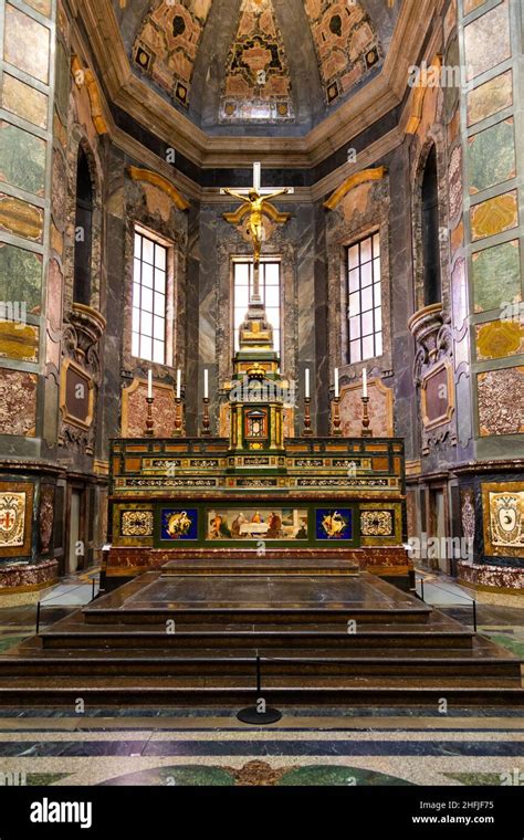 Florence Italy Circa July Medici Chapels Interior Cappelle