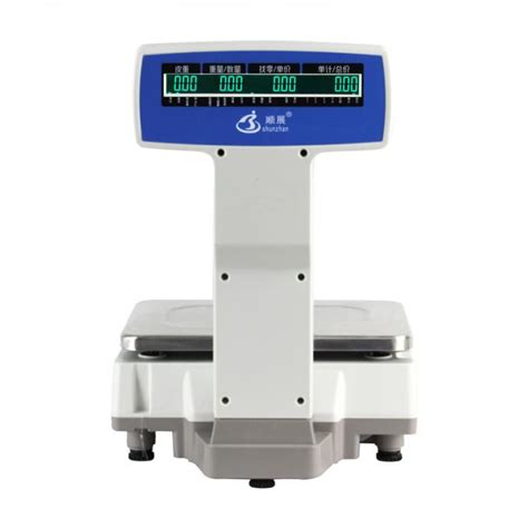 Electronic Barcode Weighing Scales For Supermarket Cash Counter