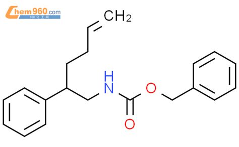 201664 19 9 Carbamic acid 2 phenyl 5 hexenyl phenylmethyl ester化学式