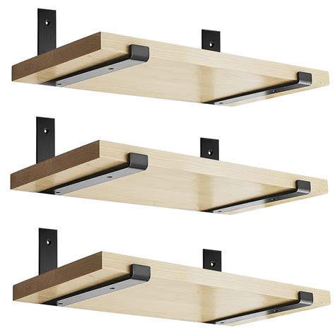 Batoda Lip Shelf Brackets X Pcs Floating Shelf Bracket