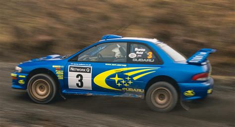 Ex-Richard Burns Subaru Impreza WRC Is One Of The Most Original Rally ...