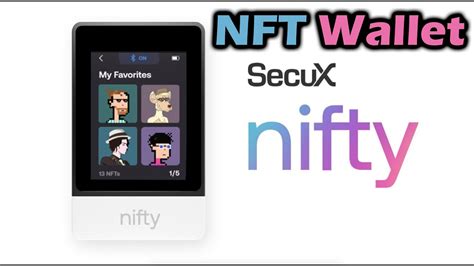 NFT Hardware Wallet SecuX Nifty YouTube