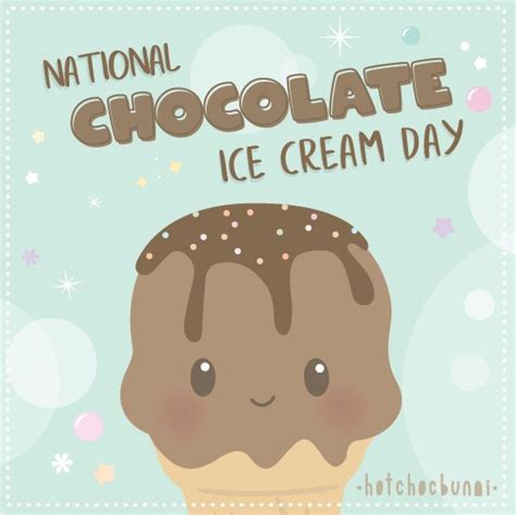 Kawaii Chocolate Ice Cream Cute Business Stationery