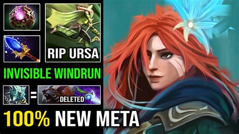 New Meta Octarine Scepter Windranger Invisible Windrun Ez Counter