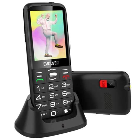 Evolveo Easyphone Xo Mobiln Telef N Pre Seniorov S Nab Jac M Stojanom