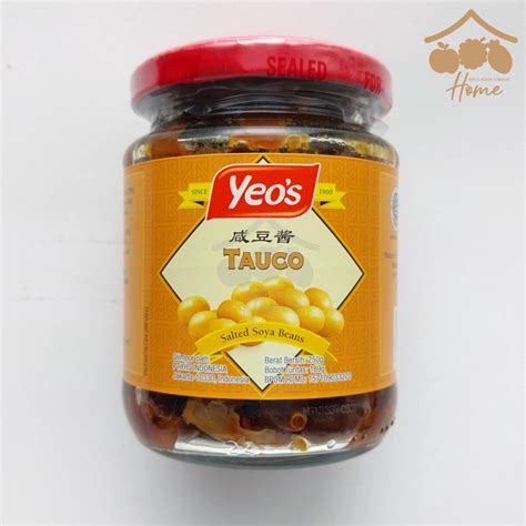 Jual Yeo S Salted Soya Bean Tauco 250gr Beans Fermented Soy 250 Gr Yeos