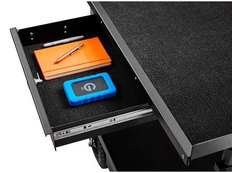 buy inovativ  computer workstation cart  hydraulic brake