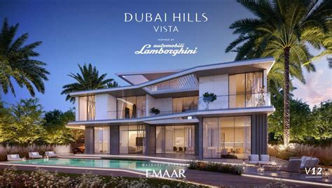 Lamborghini Villas At Dubai Hills New Project By Emaar