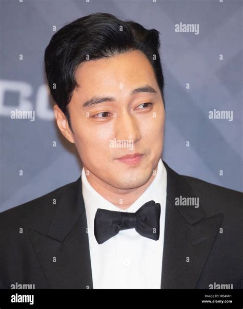 So Ji-Sub, Dec 30, 2018 : South Korean actor So Ji-Sub attends a red ...