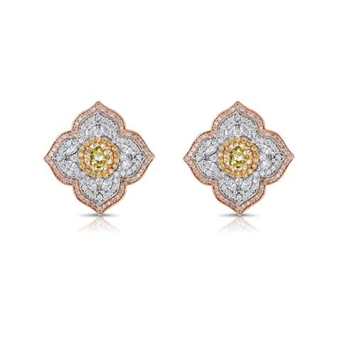 Yellow Diamond Earrings – Rare Colors