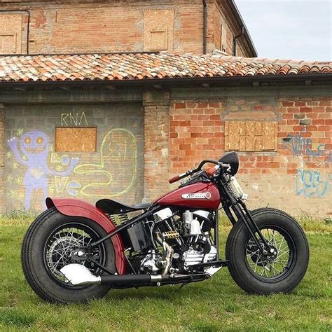 Kultbobcycles On Instagram Harley Davidson Panhead Bobber