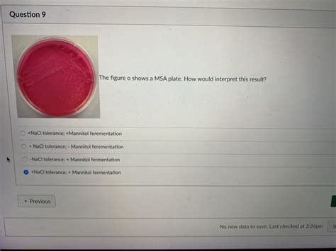 Solved Question The Figure O Shows A Msa Plate How Would Chegg