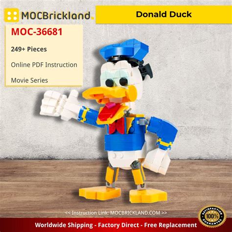 Donald Duck Movie Moc By Buildbetterbricks With Pieces Moc