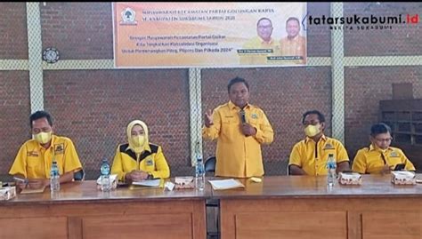 Tahapan Pemilu 2024 Dimulai Golkar Kabupaten Sukabumi Tancap Gas Target